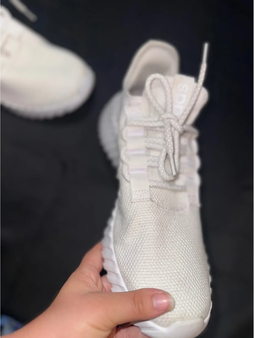 Adidas White Athletic Sneakers Size 10.5
